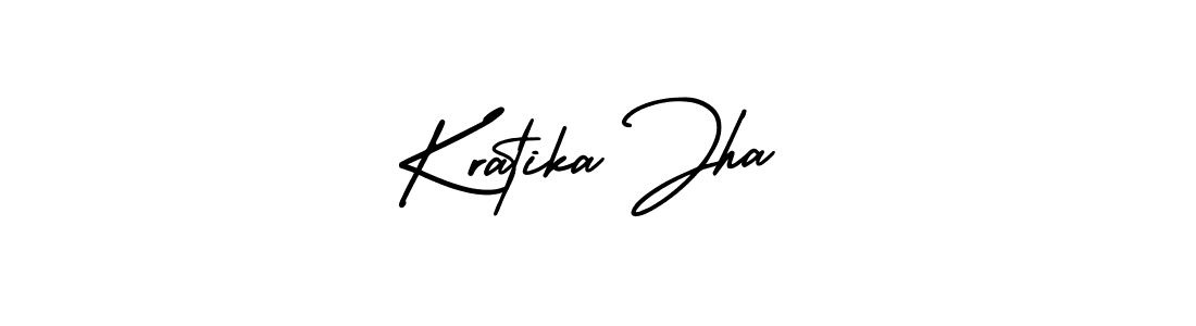 Also we have Kratika Jha name is the best signature style. Create professional handwritten signature collection using AmerikaSignatureDemo-Regular autograph style. Kratika Jha signature style 3 images and pictures png