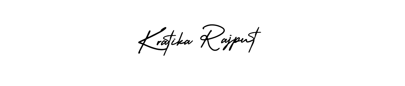 Create a beautiful signature design for name Kratika Rajput. With this signature (AmerikaSignatureDemo-Regular) fonts, you can make a handwritten signature for free. Kratika Rajput signature style 3 images and pictures png