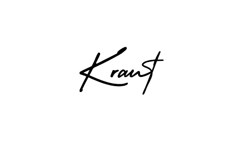 Also we have Kraut name is the best signature style. Create professional handwritten signature collection using AmerikaSignatureDemo-Regular autograph style. Kraut signature style 3 images and pictures png