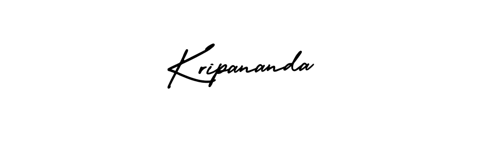 You should practise on your own different ways (AmerikaSignatureDemo-Regular) to write your name (Kripananda) in signature. don't let someone else do it for you. Kripananda signature style 3 images and pictures png
