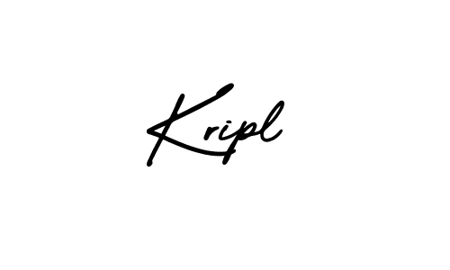 Create a beautiful signature design for name Kripl. With this signature (AmerikaSignatureDemo-Regular) fonts, you can make a handwritten signature for free. Kripl signature style 3 images and pictures png