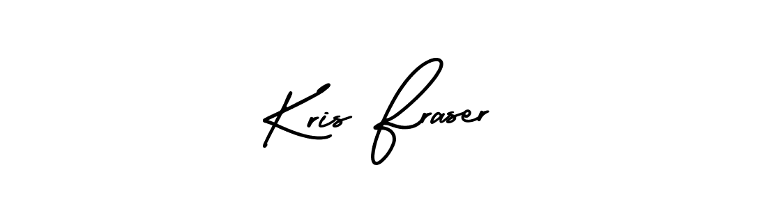 Create a beautiful signature design for name Kris Fraser. With this signature (AmerikaSignatureDemo-Regular) fonts, you can make a handwritten signature for free. Kris Fraser signature style 3 images and pictures png