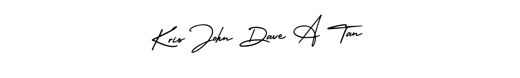 Make a beautiful signature design for name Kris John Dave A Tan. With this signature (AmerikaSignatureDemo-Regular) style, you can create a handwritten signature for free. Kris John Dave A Tan signature style 3 images and pictures png