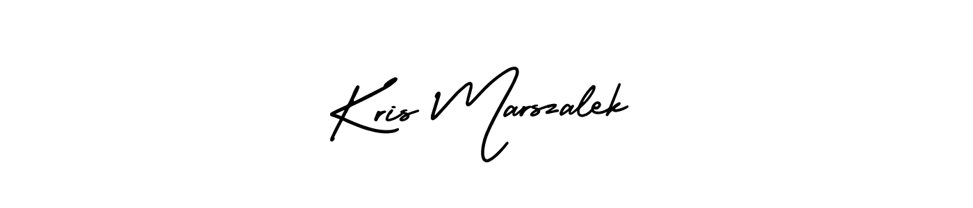 Create a beautiful signature design for name Kris Marszalek. With this signature (AmerikaSignatureDemo-Regular) fonts, you can make a handwritten signature for free. Kris Marszalek signature style 3 images and pictures png