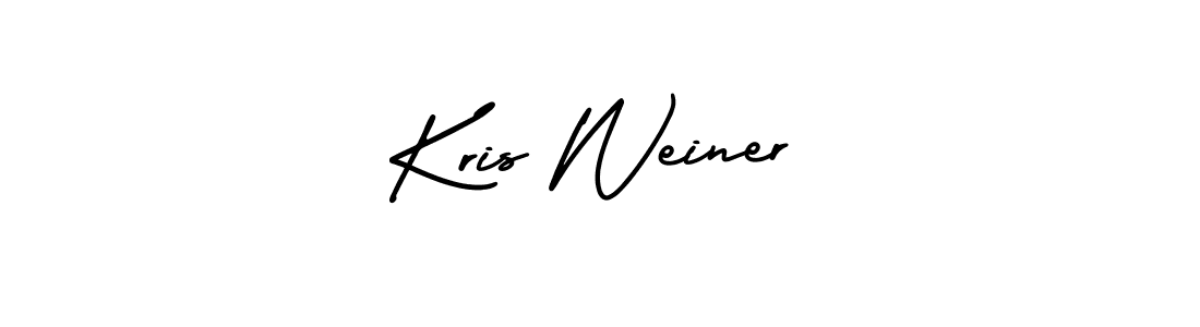 How to make Kris Weiner signature? AmerikaSignatureDemo-Regular is a professional autograph style. Create handwritten signature for Kris Weiner name. Kris Weiner signature style 3 images and pictures png