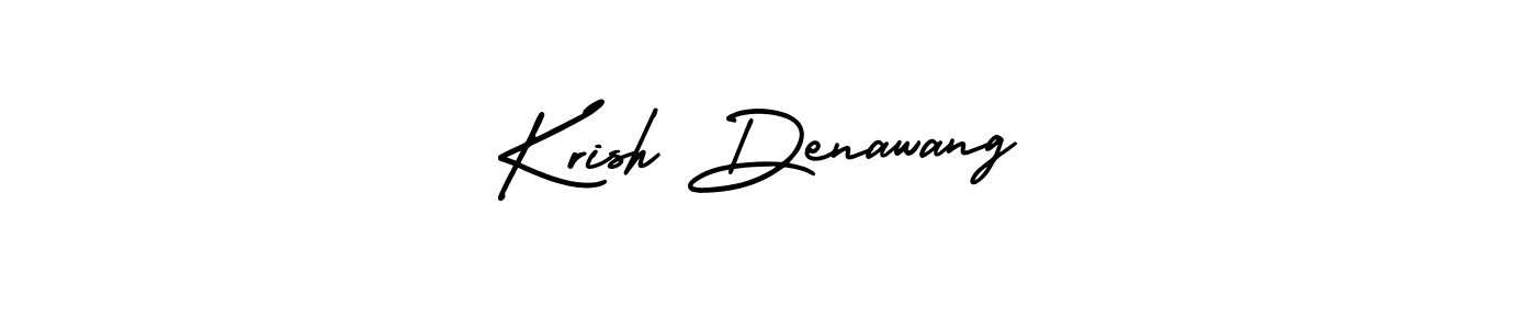 Check out images of Autograph of Krish Denawang name. Actor Krish Denawang Signature Style. AmerikaSignatureDemo-Regular is a professional sign style online. Krish Denawang signature style 3 images and pictures png