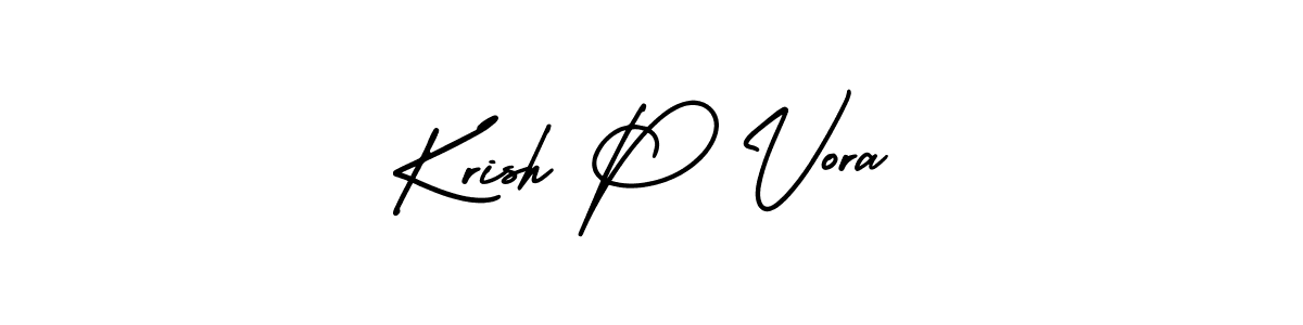 if you are searching for the best signature style for your name Krish P Vora. so please give up your signature search. here we have designed multiple signature styles  using AmerikaSignatureDemo-Regular. Krish P Vora signature style 3 images and pictures png