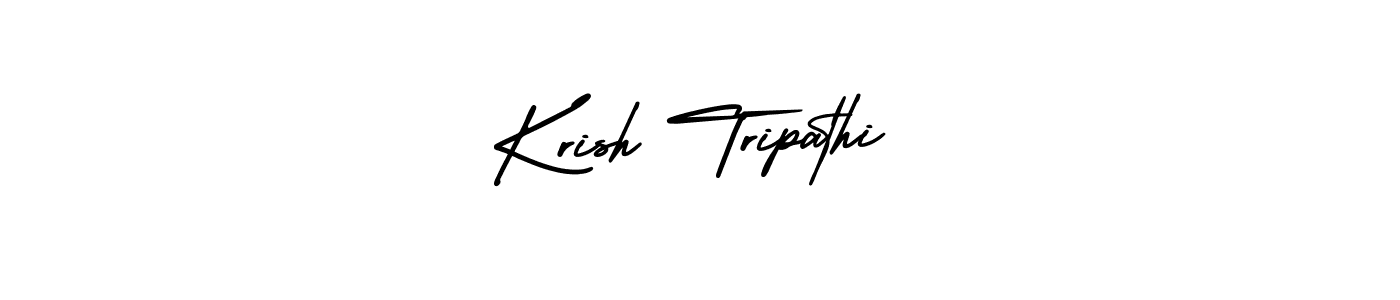 Make a beautiful signature design for name Krish Tripathi. Use this online signature maker to create a handwritten signature for free. Krish Tripathi signature style 3 images and pictures png