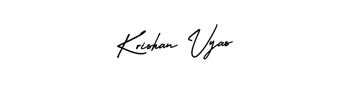 Similarly AmerikaSignatureDemo-Regular is the best handwritten signature design. Signature creator online .You can use it as an online autograph creator for name Krishan Vyas. Krishan Vyas signature style 3 images and pictures png