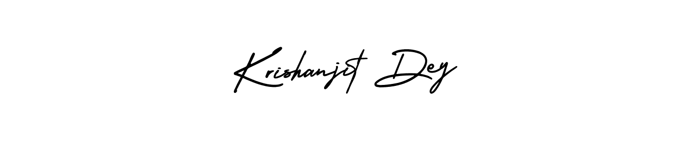 Make a beautiful signature design for name Krishanjit Dey. With this signature (AmerikaSignatureDemo-Regular) style, you can create a handwritten signature for free. Krishanjit Dey signature style 3 images and pictures png