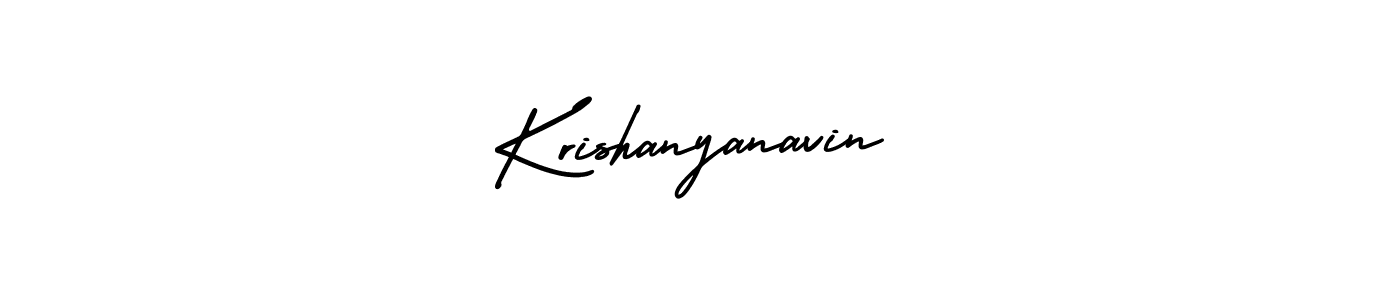 Similarly AmerikaSignatureDemo-Regular is the best handwritten signature design. Signature creator online .You can use it as an online autograph creator for name Krishanyanavin. Krishanyanavin signature style 3 images and pictures png