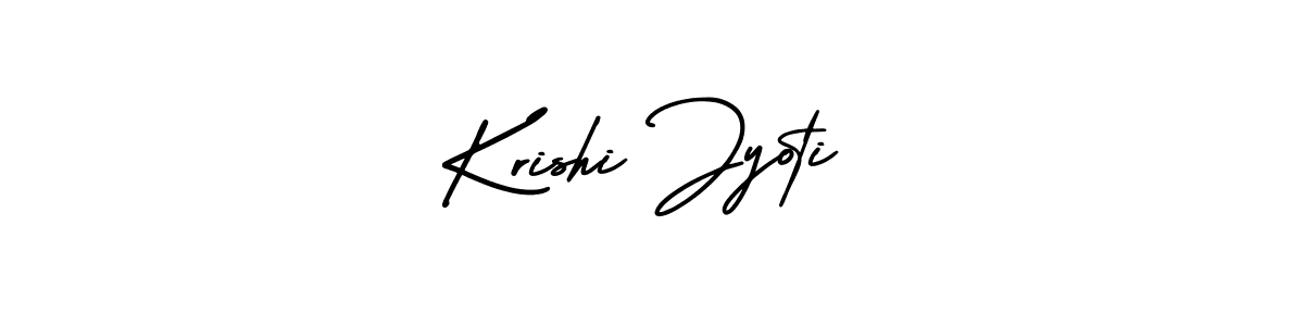 Make a beautiful signature design for name Krishi Jyoti. With this signature (AmerikaSignatureDemo-Regular) style, you can create a handwritten signature for free. Krishi Jyoti signature style 3 images and pictures png