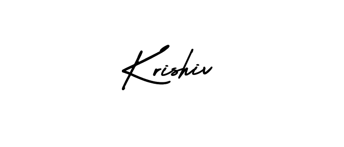 Also we have Krishiv name is the best signature style. Create professional handwritten signature collection using AmerikaSignatureDemo-Regular autograph style. Krishiv signature style 3 images and pictures png