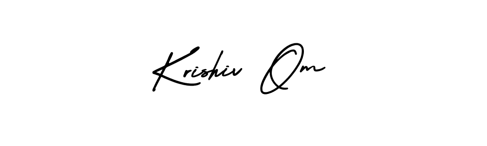 Also we have Krishiv Om name is the best signature style. Create professional handwritten signature collection using AmerikaSignatureDemo-Regular autograph style. Krishiv Om signature style 3 images and pictures png