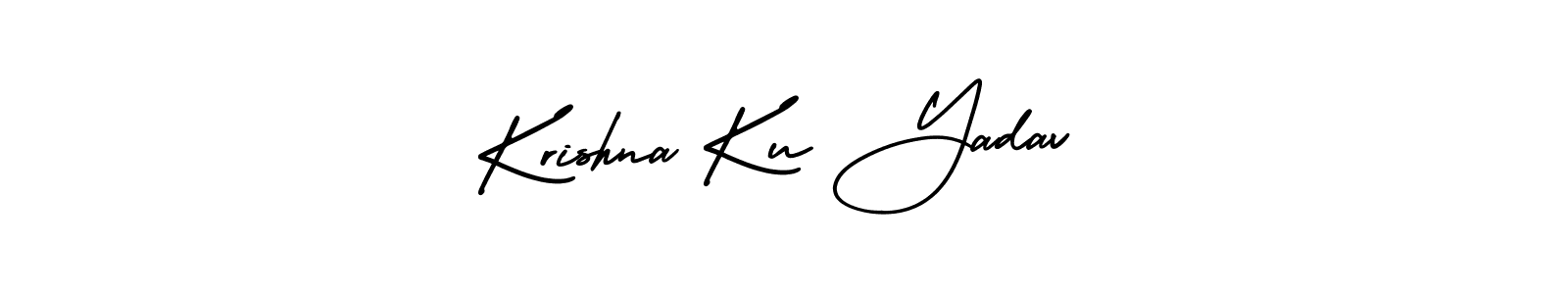You can use this online signature creator to create a handwritten signature for the name Krishna Ku Yadav. This is the best online autograph maker. Krishna Ku Yadav signature style 3 images and pictures png