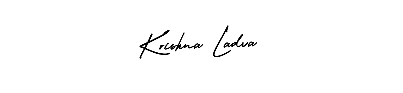 See photos of Krishna Ladva official signature by Spectra . Check more albums & portfolios. Read reviews & check more about AmerikaSignatureDemo-Regular font. Krishna Ladva signature style 3 images and pictures png