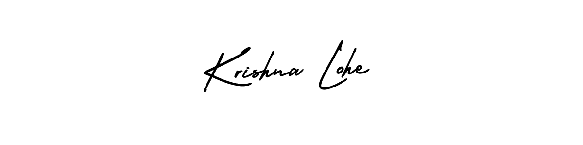 Make a short Krishna Lohe signature style. Manage your documents anywhere anytime using AmerikaSignatureDemo-Regular. Create and add eSignatures, submit forms, share and send files easily. Krishna Lohe signature style 3 images and pictures png