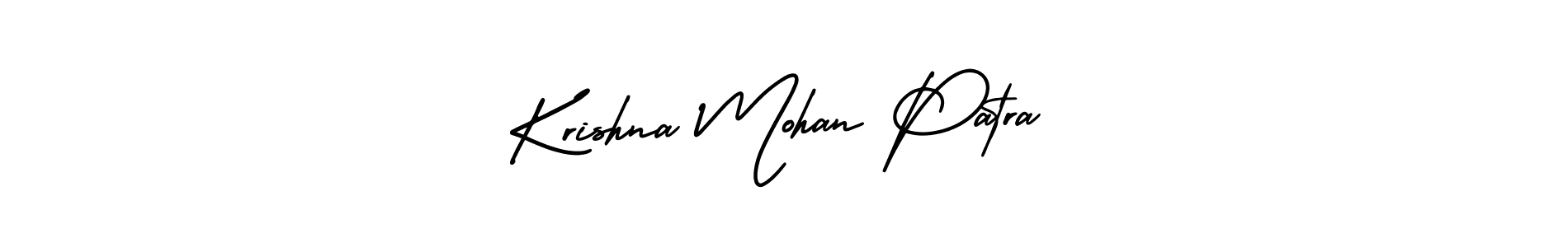AmerikaSignatureDemo-Regular is a professional signature style that is perfect for those who want to add a touch of class to their signature. It is also a great choice for those who want to make their signature more unique. Get Krishna Mohan Patra name to fancy signature for free. Krishna Mohan Patra signature style 3 images and pictures png