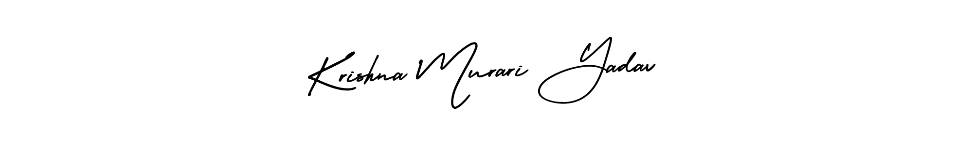 How to Draw Krishna Murari Yadav signature style? AmerikaSignatureDemo-Regular is a latest design signature styles for name Krishna Murari Yadav. Krishna Murari Yadav signature style 3 images and pictures png