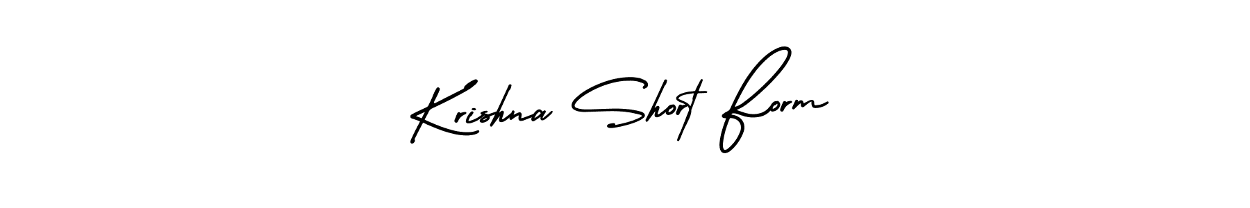 This is the best signature style for the Krishna Short Form name. Also you like these signature font (AmerikaSignatureDemo-Regular). Mix name signature. Krishna Short Form signature style 3 images and pictures png