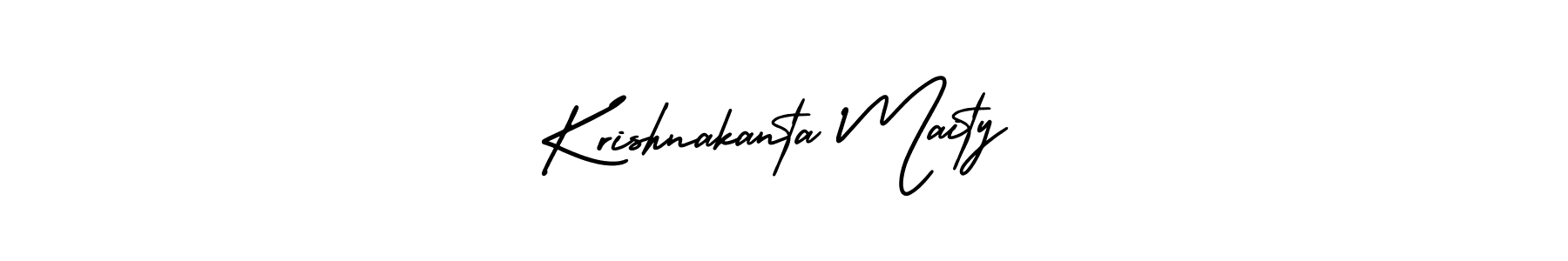 Also You can easily find your signature by using the search form. We will create Krishnakanta Maity name handwritten signature images for you free of cost using AmerikaSignatureDemo-Regular sign style. Krishnakanta Maity signature style 3 images and pictures png