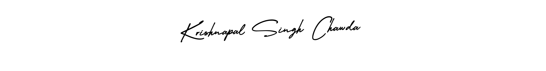 if you are searching for the best signature style for your name Krishnapal Singh Chawda. so please give up your signature search. here we have designed multiple signature styles  using AmerikaSignatureDemo-Regular. Krishnapal Singh Chawda signature style 3 images and pictures png