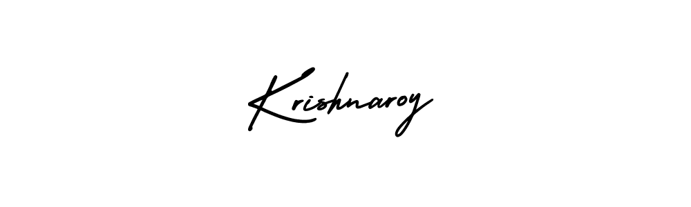 Similarly AmerikaSignatureDemo-Regular is the best handwritten signature design. Signature creator online .You can use it as an online autograph creator for name Krishnaroy. Krishnaroy signature style 3 images and pictures png