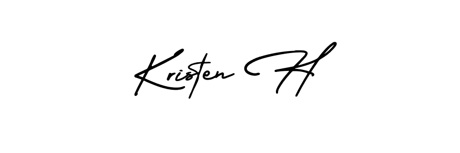 You can use this online signature creator to create a handwritten signature for the name Kristen H. This is the best online autograph maker. Kristen H signature style 3 images and pictures png