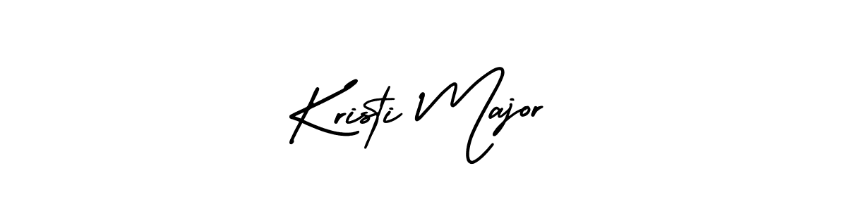 Kristi Major stylish signature style. Best Handwritten Sign (AmerikaSignatureDemo-Regular) for my name. Handwritten Signature Collection Ideas for my name Kristi Major. Kristi Major signature style 3 images and pictures png