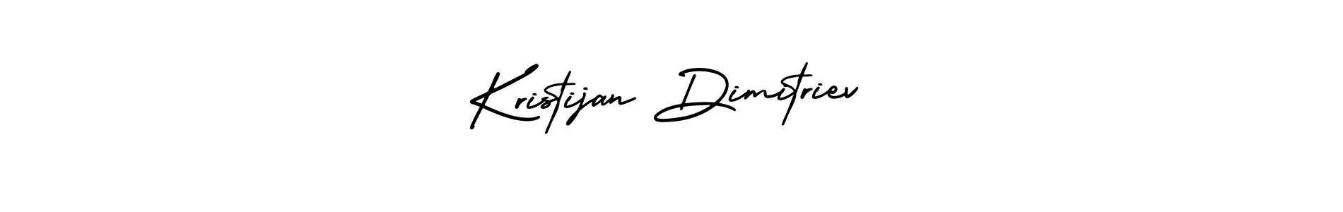 Design your own signature with our free online signature maker. With this signature software, you can create a handwritten (AmerikaSignatureDemo-Regular) signature for name Kristijan Dimitriev. Kristijan Dimitriev signature style 3 images and pictures png