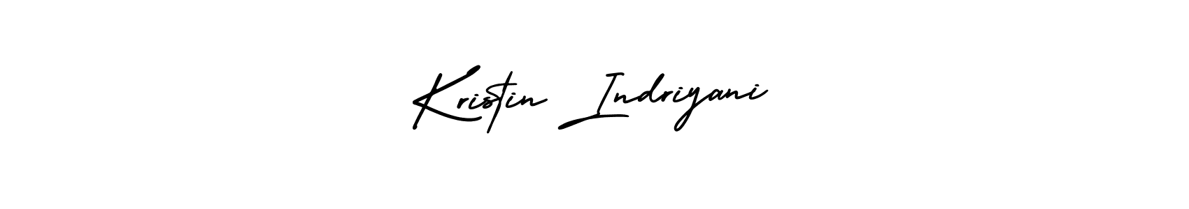 Best and Professional Signature Style for Kristin Indriyani. AmerikaSignatureDemo-Regular Best Signature Style Collection. Kristin Indriyani signature style 3 images and pictures png
