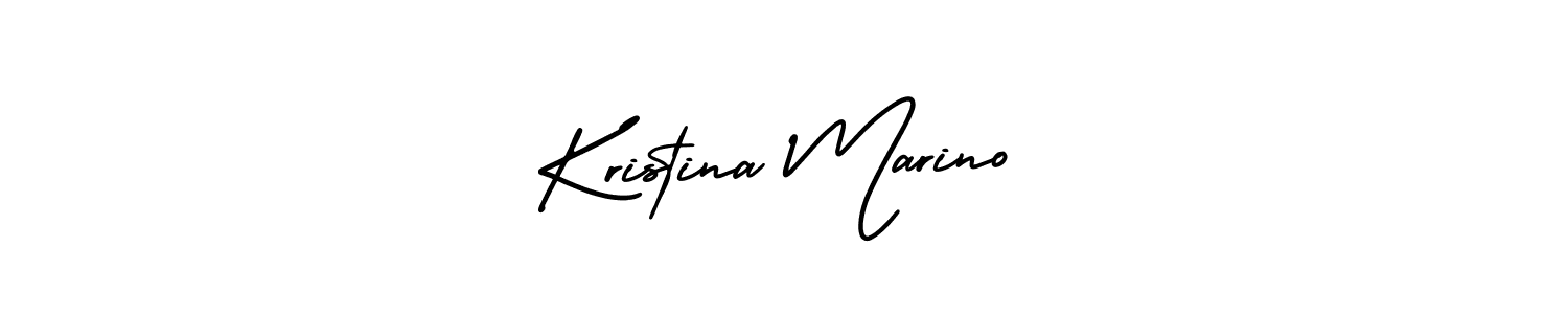 AmerikaSignatureDemo-Regular is a professional signature style that is perfect for those who want to add a touch of class to their signature. It is also a great choice for those who want to make their signature more unique. Get Kristina Marino name to fancy signature for free. Kristina Marino signature style 3 images and pictures png