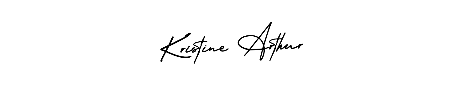 How to Draw Kristine Arthur signature style? AmerikaSignatureDemo-Regular is a latest design signature styles for name Kristine Arthur. Kristine Arthur signature style 3 images and pictures png