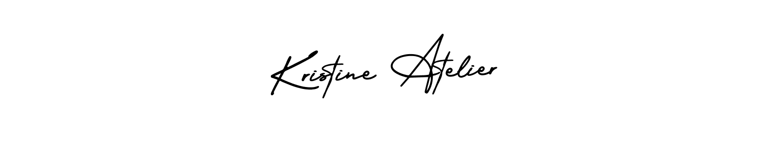 Make a beautiful signature design for name Kristine Atelier. Use this online signature maker to create a handwritten signature for free. Kristine Atelier signature style 3 images and pictures png