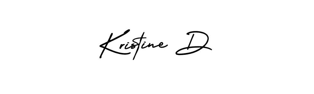 Similarly AmerikaSignatureDemo-Regular is the best handwritten signature design. Signature creator online .You can use it as an online autograph creator for name Kristine D. Kristine D signature style 3 images and pictures png
