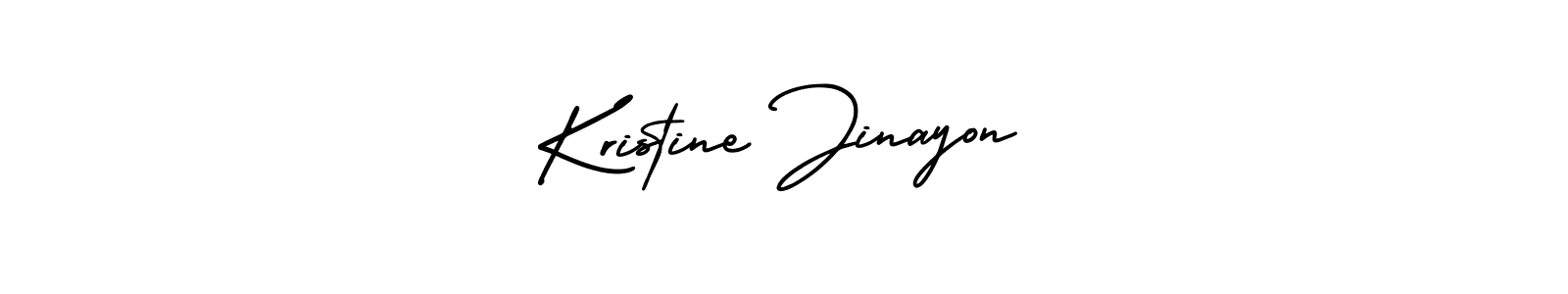 Also You can easily find your signature by using the search form. We will create Kristine Jinayon name handwritten signature images for you free of cost using AmerikaSignatureDemo-Regular sign style. Kristine Jinayon signature style 3 images and pictures png