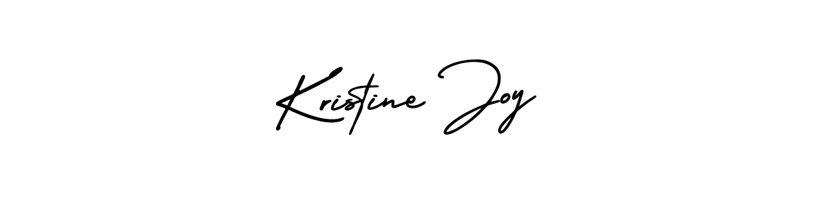 Create a beautiful signature design for name Kristine Joy. With this signature (AmerikaSignatureDemo-Regular) fonts, you can make a handwritten signature for free. Kristine Joy signature style 3 images and pictures png