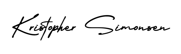 Make a beautiful signature design for name Kristopher Simonsen. Use this online signature maker to create a handwritten signature for free. Kristopher Simonsen signature style 3 images and pictures png