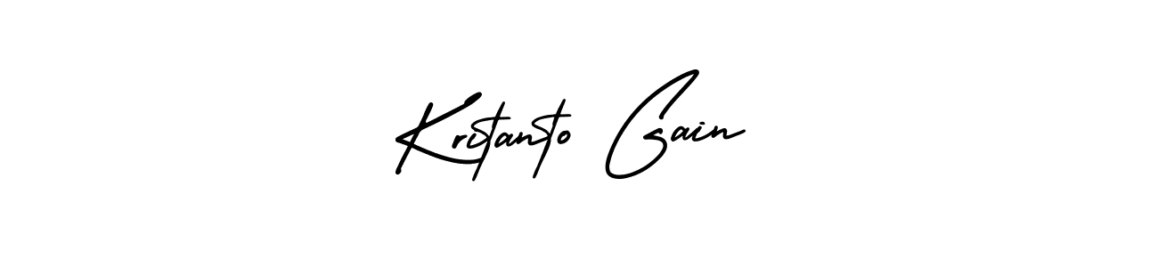 See photos of Kritanto Gain official signature by Spectra . Check more albums & portfolios. Read reviews & check more about AmerikaSignatureDemo-Regular font. Kritanto Gain signature style 3 images and pictures png