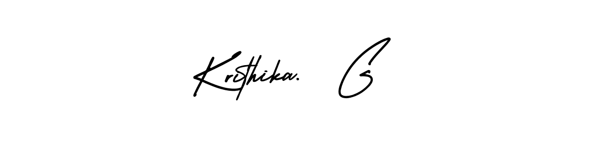 Krithika.  G stylish signature style. Best Handwritten Sign (AmerikaSignatureDemo-Regular) for my name. Handwritten Signature Collection Ideas for my name Krithika.  G. Krithika.  G signature style 3 images and pictures png