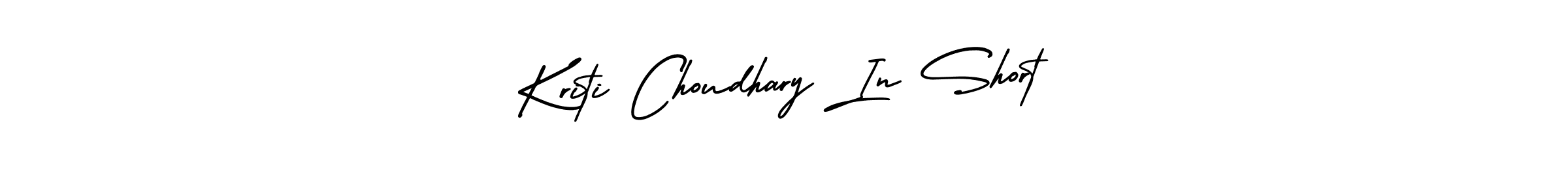 You can use this online signature creator to create a handwritten signature for the name Kriti Choudhary In Short. This is the best online autograph maker. Kriti Choudhary In Short signature style 3 images and pictures png