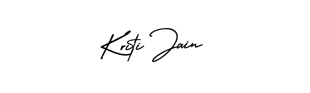 Make a beautiful signature design for name Kriti Jain. Use this online signature maker to create a handwritten signature for free. Kriti Jain signature style 3 images and pictures png