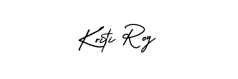 Kriti Roy stylish signature style. Best Handwritten Sign (AmerikaSignatureDemo-Regular) for my name. Handwritten Signature Collection Ideas for my name Kriti Roy. Kriti Roy signature style 3 images and pictures png