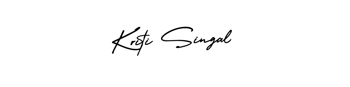 Also we have Kriti Singal name is the best signature style. Create professional handwritten signature collection using AmerikaSignatureDemo-Regular autograph style. Kriti Singal signature style 3 images and pictures png