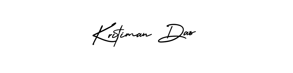 The best way (AmerikaSignatureDemo-Regular) to make a short signature is to pick only two or three words in your name. The name Kritiman Das include a total of six letters. For converting this name. Kritiman Das signature style 3 images and pictures png