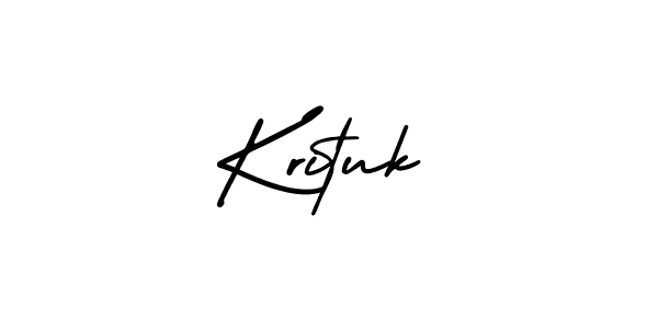 Also You can easily find your signature by using the search form. We will create Krituk name handwritten signature images for you free of cost using AmerikaSignatureDemo-Regular sign style. Krituk signature style 3 images and pictures png