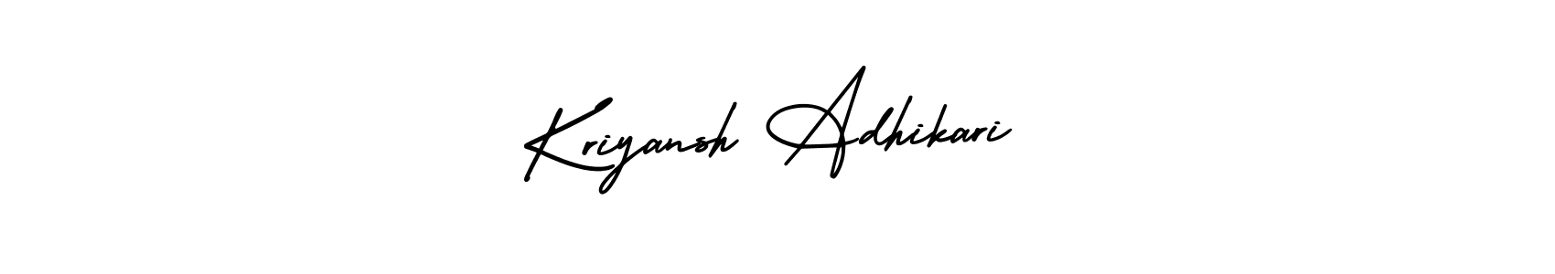 Here are the top 10 professional signature styles for the name Kriyansh Adhikari. These are the best autograph styles you can use for your name. Kriyansh Adhikari signature style 3 images and pictures png