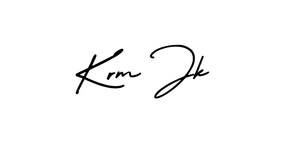 Check out images of Autograph of Krm Jk name. Actor Krm Jk Signature Style. AmerikaSignatureDemo-Regular is a professional sign style online. Krm Jk signature style 3 images and pictures png