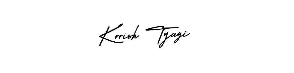 You can use this online signature creator to create a handwritten signature for the name Krrish Tyagi. This is the best online autograph maker. Krrish Tyagi signature style 3 images and pictures png