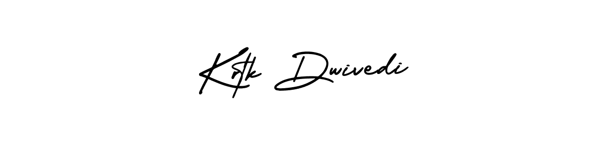 This is the best signature style for the Krtk Dwivedi name. Also you like these signature font (AmerikaSignatureDemo-Regular). Mix name signature. Krtk Dwivedi signature style 3 images and pictures png